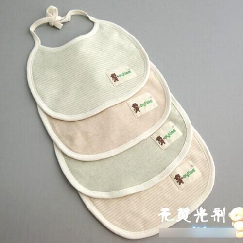 Y158 Free shipping saliva towel bib cotton baby agent newborn children rice pocket bib cotton no fluorescence