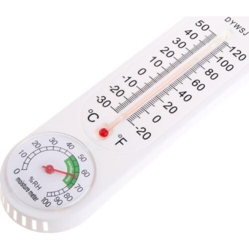 Stainless Steel Thermometer Hygrometer for Sauna Room Temperature Humidity Meter Drop Ship