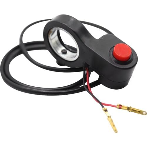 Universal 7 /8 Inch Motorcycle Handlebar Grip Horn Switch Control Button for Motorcycle Dirt Bike