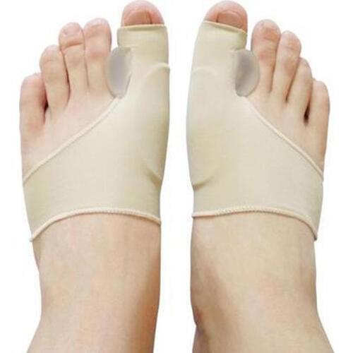 1/2pc Big Bone Orthopedic Bunion Correction Pedicure Socks Silicone Hallux Valgus Corrector Braces Toes Separator Feet Care Tool