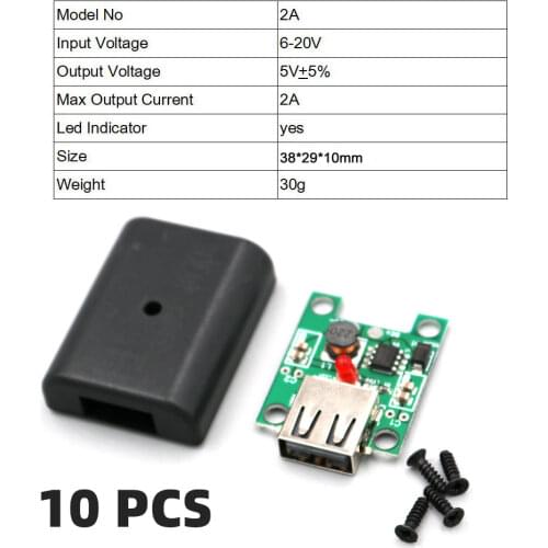 Solar cells Panels Voltage controller 5V 2A USB Charge with LED Indicator 9V/12V/15V/18V charger Regulator dc to dc Converter