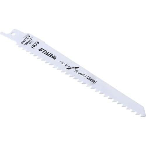 203F High Carbon Steel S611DF 150mm 6" Reciprocating Saw Blade Effective For Cutting Wood Woodworking