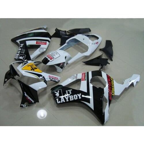 White gloss black Motorcycle Fairing Kit Fit For Honda CBR900RR CBR 900 RR 954 2002 2003 02 03 Bodywork Fairings Custom