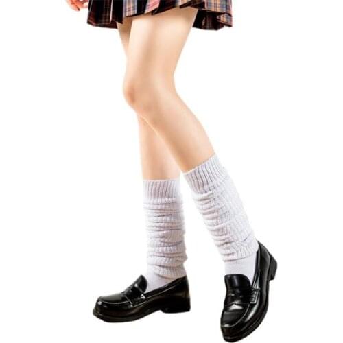 Japan Slouch Socks Loose Boots Stockings Lolita Sweet Girl Leg Warmers Knitted Foot Cover Warmer Socks Lengthen Heap Heap Socks