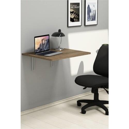 Computer table wall folding dining study coffee table-Off system wall mount rack wall