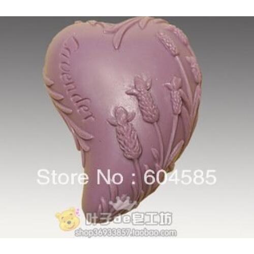 Lavender S0135 Craft Art Silicone Soap mold Craft Molds DIY Handmade soap molds