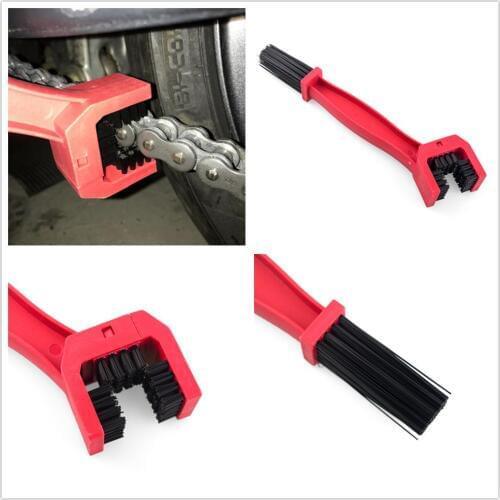 Bicycle Chain Clean Brush New Cycling Motorcycle Bike Chain Clean Brush Gear Grunge Brush Cleaner Outdoor Cleaner Scrubber Tool