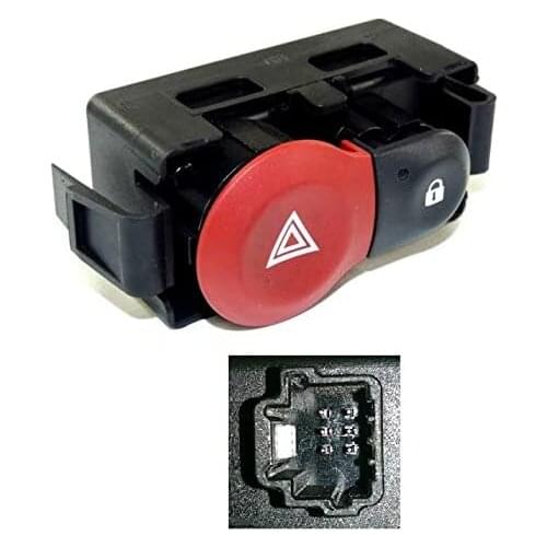 Toggle Switch Hazard for Renault Clio III Modus 6 pins Oe 252103766R 8200214896
