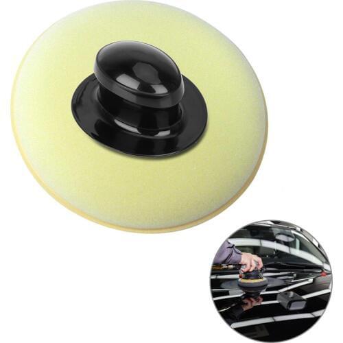 LEEPEE Plastic Handle Cleaning Foam Gripper Auto Care Polish Pad Handle for Car Wax Polishing Sponge Washing Tool Car-styling