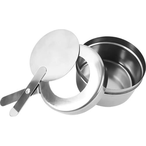 Portable Stainless Steel Alcohol Burner Small High Firepower Fondue Burner Alcohol Burner For Cooking Hot Pot Buffet Picnic