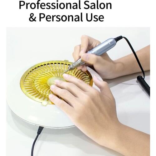 Nail Dust Vacuum Cleaner Machine Powerful Vacuum Suction Extractor With Fitter For Manicure Pedicure Nail Art Equipment Tools