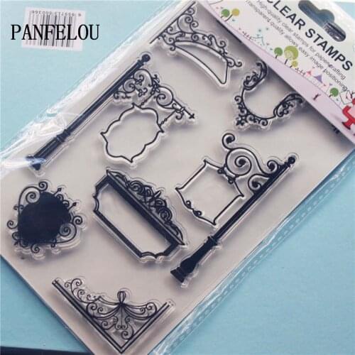 11.3*15.56cm Garden Lights Series Transparent Silicone Rubber Clear Stamps Cartoon For Scrapbooking/DIY Wedding Album