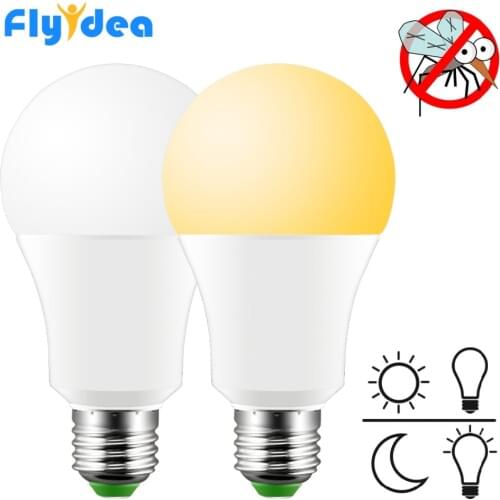 Daylight Sensor LED Bulb Lamp 220/110V 10W 15W Dusk to Dawn Home Light E27 Smart Corridor Induction bulb Outdoor Garden Lighting
