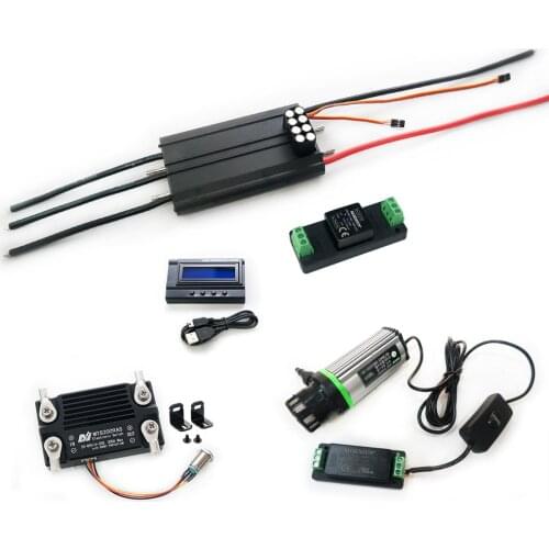 In Stock! Maytech 300A ESC Efoil Hydrofoil 14S 60V Speed Controller with Waterpump and 300A 85V Anti-spark Switch