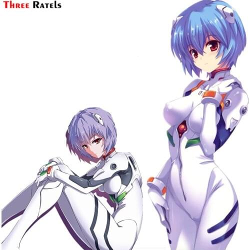 Three Ratels F334 Ayanami Bodysuit Decal For Passat B5 Waterproof Motorcycle Bicycle Helmet Suitcase Laptop Gift Sticker