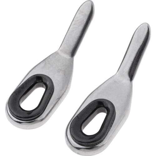 2pcs Fishing Rod Guides Repair Kit, Stainless Steel Ceramic Ring Rod Repair Replacement Guides Tip Tops