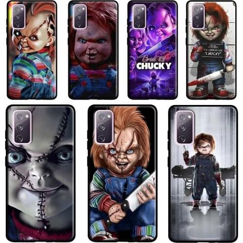 Chucky Doll Horror Movie Case For Samsung Galaxy S20 FE S21 Ultra Note 20 Note9 Note10 S8 S10 S9 Plus S10e Coque