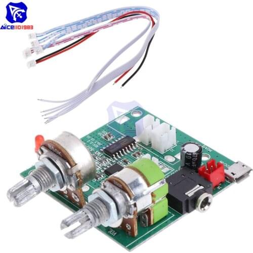 Diymore 5V 20W 2.1 Channel 3D Surround Digital Stereo Class D Amplifier AMP Board Module for Arduino with Wires