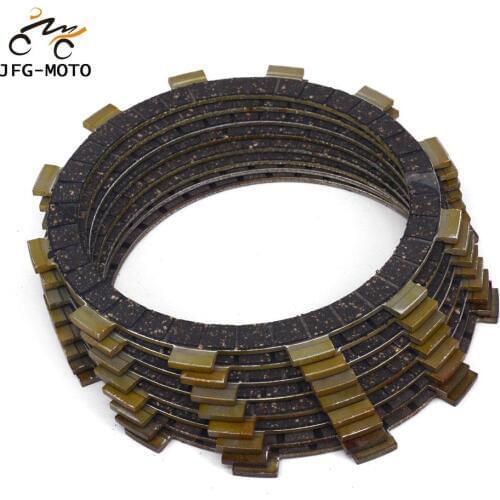 Motocycle Engine Clutch Plates Friction Disc For YAMAHA XT500 SRX600 TT600 XT600 XT600E YFM660R YFM660RL YFM660RSE