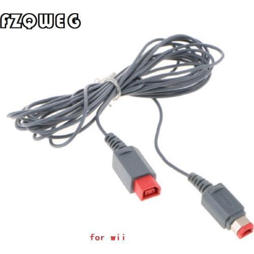 FZQWEG 5 pcs 3M Sensor Bar Extension Cable Cord For Nintendo Wii Consoles
