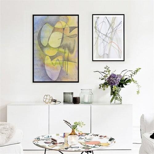 Geometry Graffiti Lines Poster Canvas Print Painting Wall Art Living Room Home Decoration