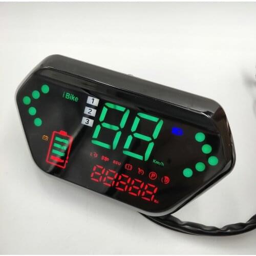 NEW Display FOR ELECTRIC SCOOTER EBIKE MTB with CLIP AT BACK 36V48V60V72V INSTRUMENT GAUGE