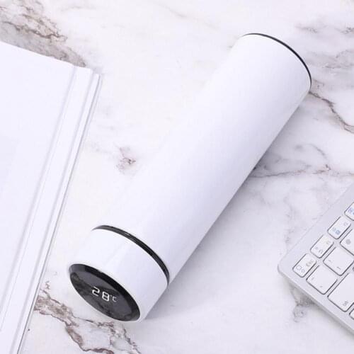 Insulated Water Bottle Intelligent Anti-skid Digital Display Household Wear-resistant Vacuum Thermoses for Car Outdoor Sports Hi