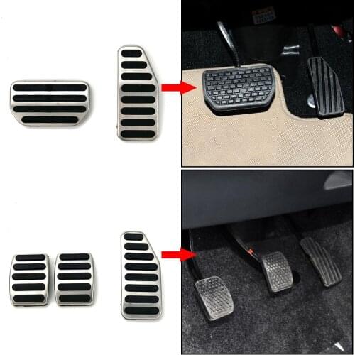 Stainless Steel Car Pedal Pedals Cover For Suzuki SX4 Aerio Ciaz Vitara S-Cross Splash Ignis Kizashi Sidekick Samurai Parts