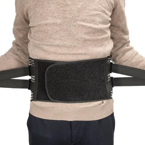Waist Trainer Magnetic Belt Lower Back Brace Spine Support Waist Belt Orthopedic Breathable Adjustable Lumbar Corset Belt