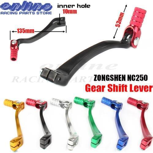 Motorcycle Aluminum Folding Shifter Shift Lever For NC250 KAYO T6 K6 BSE J5 M2 M4 TT-250R SHR kEWS k16 X7 Dirt Bike Motocross