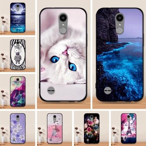 TPU Soft Case For LG K10 2017 Case Silicone Cover for LG K10 2017 M250 M250N X400 Cover Paint Case for LG K10 k 10 2017 Case