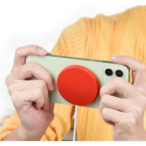 Suitable For IPhone12 Wireless Charger Protective Sleeve Silicone Case Magnetic Charger Protective Durable TPU Shell For IPhone