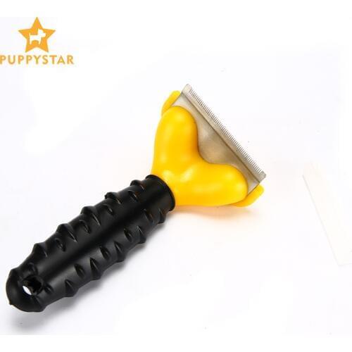 Shaving At Home Pet Dog Comb Shaving Convenient Eco-Friendly Push Hair Comb For Small Medium Large Dog Good Shaving Comb YT0005