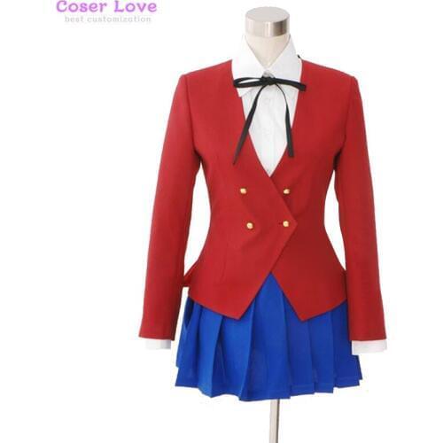 Toradora Taiga Aisaka School Uniform Cosplay Costume Halloween Christmas Costume