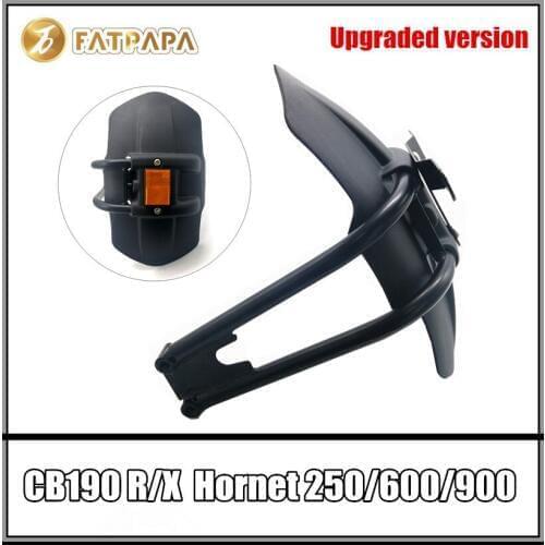Upgraded version - Motorcycle License plate frame Night light Rear Fender FOR HONDA CB190R CB190X Hornet 250 600 900