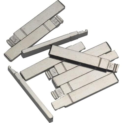 Kutery 10pcs/lot Universal KD Remote Car Key Uncut Blade #58 VA2 Type For Citroen For Peugeot Flip Folding NO. 58