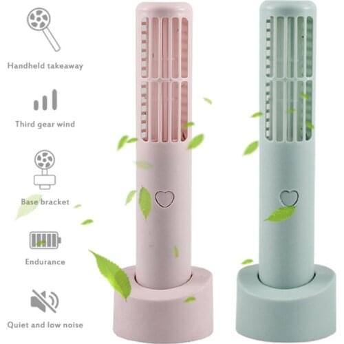 Fan Leafless Fan Desk Cooling Fan Portable Usb Mini Computer Office Ventilateur Air Conditioner Fan Home Decoration