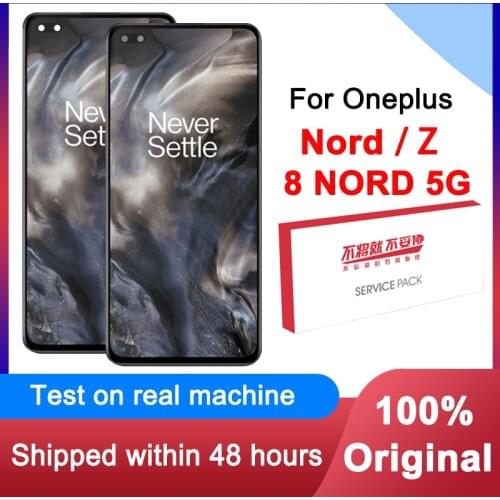 Original 6.44" LCD Replacement For OnePlus Nord AMOLED Display Touch Screen Digitizer Assembly For OnePlus 8 NORD 5G / OnePlus Z