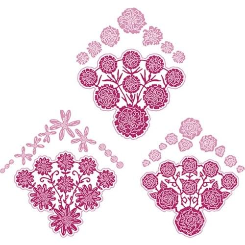 2021 Fan-tastic Decoupage Cutting Dies Scrapbook Dariy Decoration Stencil Embossing Template DIY Greeting Card Handmade New