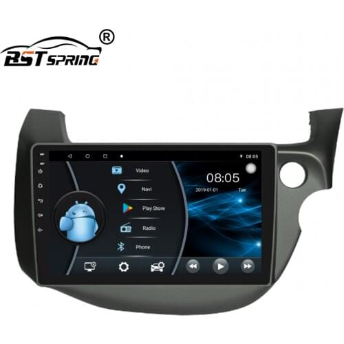 Bosstar Android Car stereo Touch Screen for Honda FIT 2009-2013 car dvd player 1gb ram 16gb rom