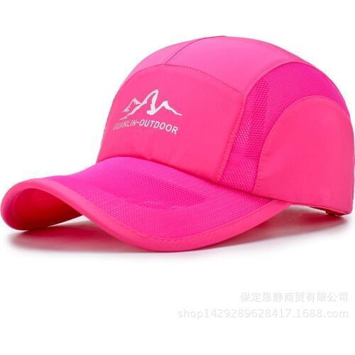The new quick-drying cap hat Men Women spring outdoor seasonal trend sun shade large brimmed sun hat