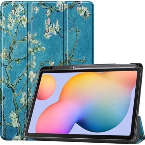 Tablet Case for Magnet Case for Samsung Galaxy Tab S6 Lite 10.4 SM-P610 SM-P615 Tablets Hard PC Protective Cover with Gift Film