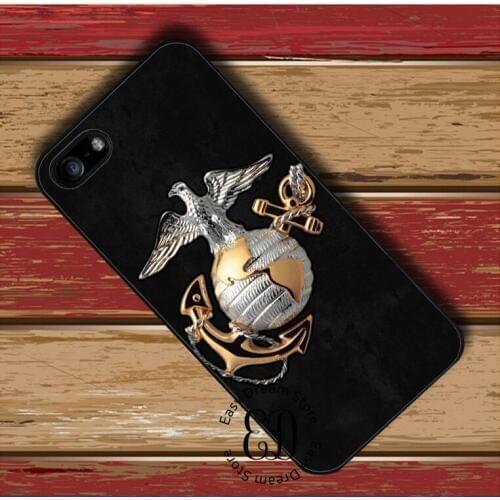 Marine corps logo cover case for iphone 11 12 pro X XR XS Max 6 7 8 plus Samsung S10 S20 s8 s9 plus note 8 9 10