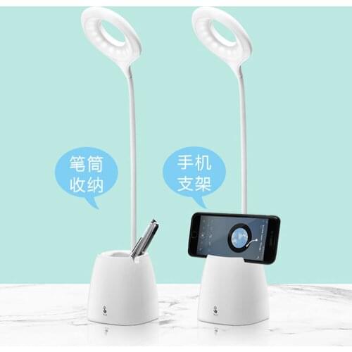 Childrens Eye Protection Reading Usb Student Dormitory Pen Holder Charging Desk Lamp Bedroom Led Desk Lamp Creative Gift