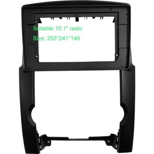 FEELDO Car Stereo 10.1 Inch Big Screen Fascia Frame Adapter For Kia Sorento 2Din Dash Audio Fitting Panel Frame Kit