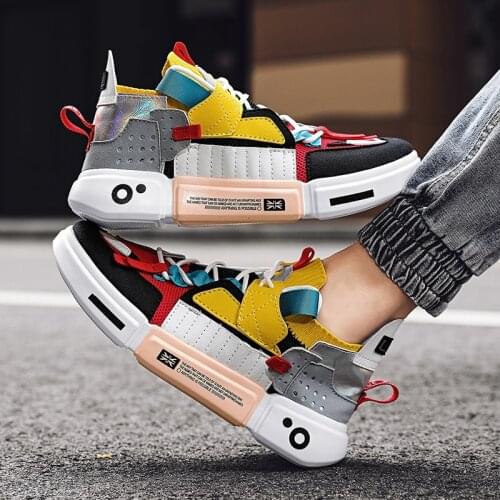 Summer Mixed Colors Sneakers Men Breathable Trendy Male Couple Shoes Large Size 46 Light Casual Shoe Women Zapatillas Hombre