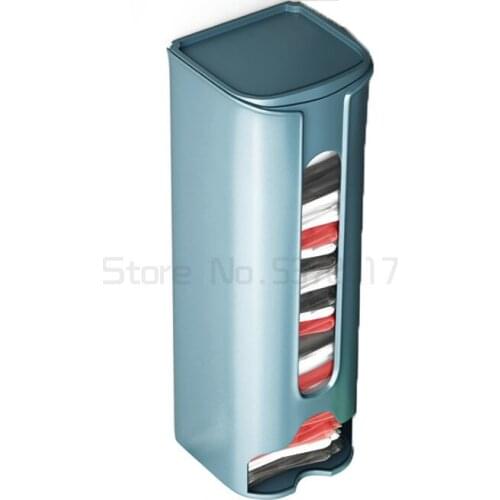 Garbage bag storage box plastic bag sorting box kitchen wall hanging plastic bag extraction large capacity collection box
