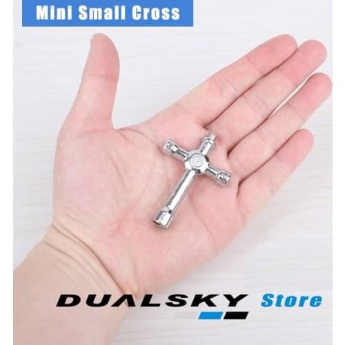 Mini Small Cross Socket Cross Wrench Socket 5 / 5.5 / 7mm Hex Socket Nut Tool