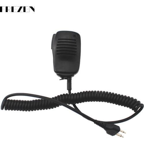 Mini Microphone Handheld Speaker Mic PTT External Headset For ICOM Walkie Talkie IC-V80 IC-V85 IC-F3S IC-V82 F10Two Way Radio
