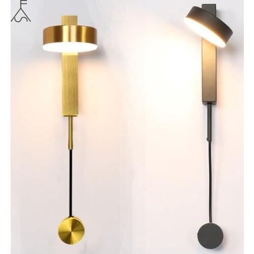 Minimalist Long Strip Wall Lamps Modern Nordic Living Room Background Wall Bedroom Bedside Lamp Hotel Corridor LED Wall Lights